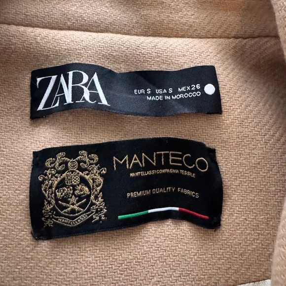 Zara Manteco Coat - Picture 4 of 5
